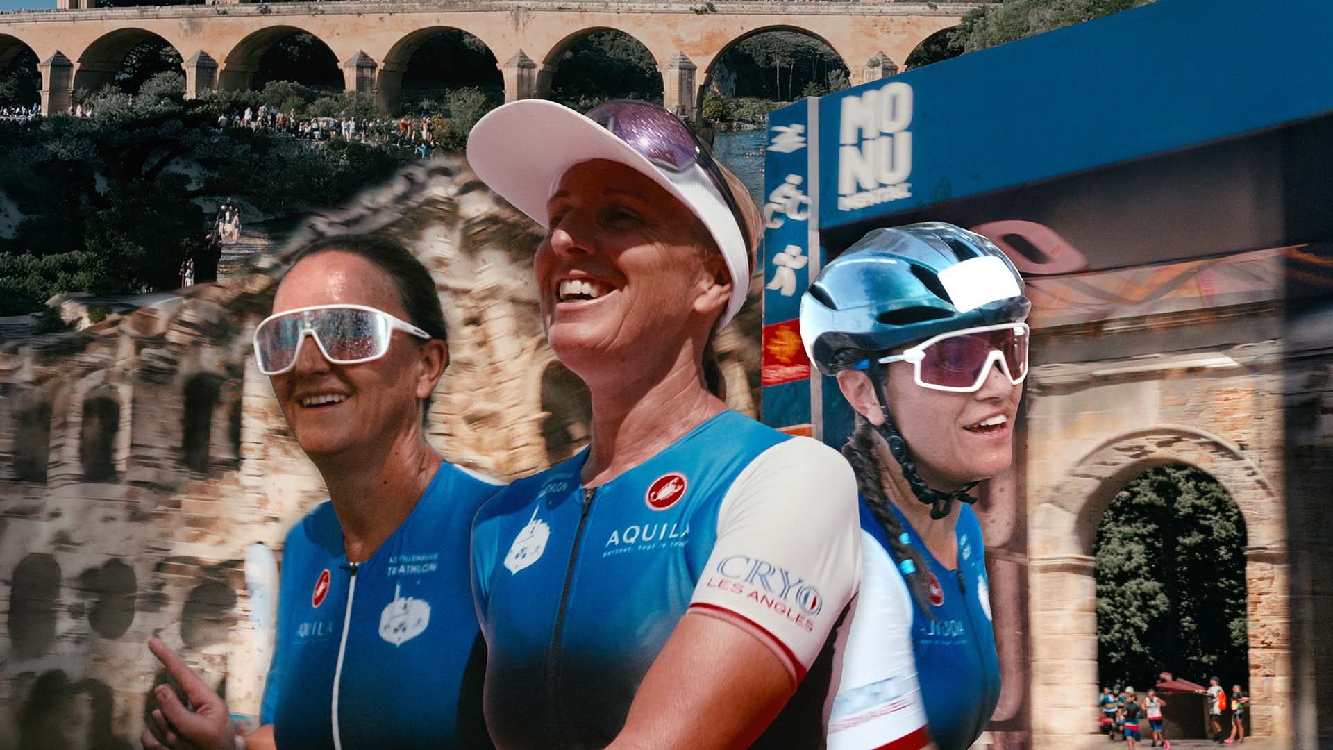 Triathlon Monumental de Nîmes : notre immersion vidéo entre le Pont du Gard et les Arènes